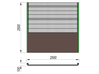 Ограждение хоккейной коробки МАФ 5202 в Волгограде