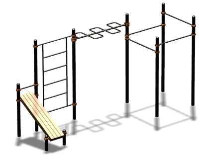 Спортивный комплекс воркаут ВС-74 в Волгограде