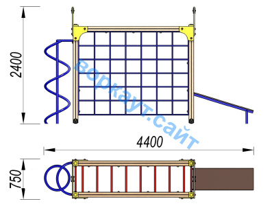 Детский спортивный комплекс Юниор ДСК 3105 в Волгограде