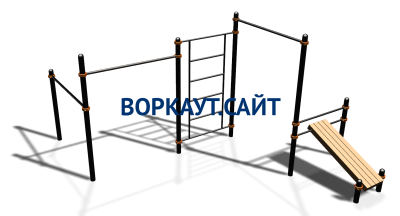 Спортивный комплекс воркаут ВС-113 в Волгограде Спортивный комплекс воркаут ВС-113 в Волгограде